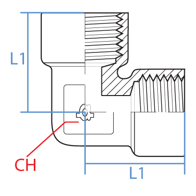 Part Number 8075-08-08 8075-08-08