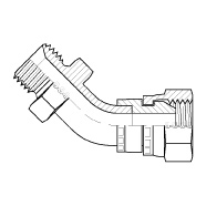 BSPP 60° FLARE, 9047