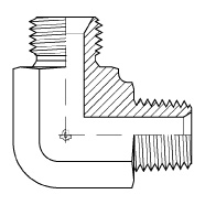 BSPP 60° FLARE, 9070