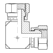 BSPP 60° FLARE, 9075