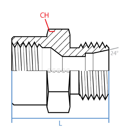 Part Number 9624-08-S12-20 9624-08-S12-20